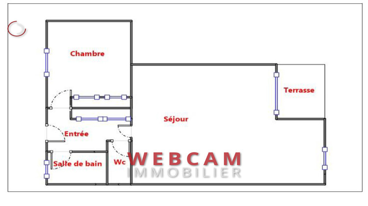 Ma-Cabane - Vente Appartement MANDELIEU LA NAPOULE, 33 m²