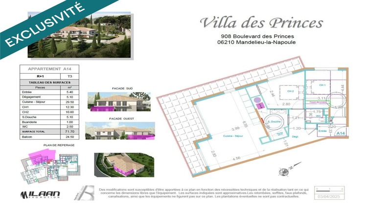 Ma-Cabane - Vente Appartement Mandelieu-la-Napoule, 71 m²