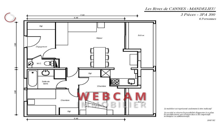 Ma-Cabane - Vente Appartement MANDELIEU LA NAPOULE, 50 m²