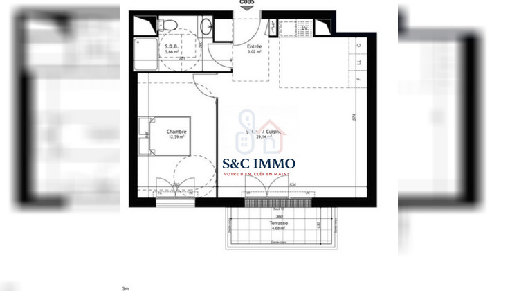 Ma-Cabane - Vente Appartement Mantes-la-Jolie, 50 m²