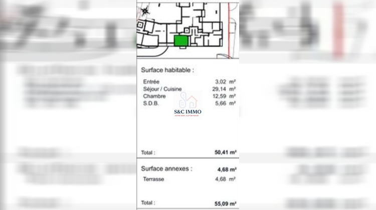 Ma-Cabane - Vente Appartement Mantes-la-Jolie, 50 m²