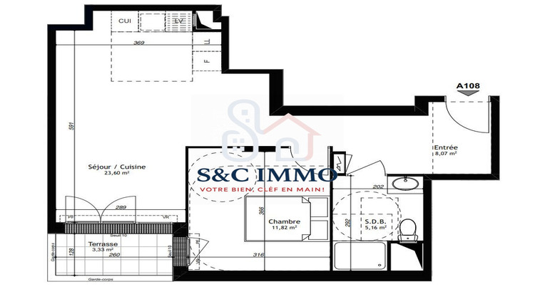 Ma-Cabane - Vente Appartement Mantes-la-Jolie, 48 m²