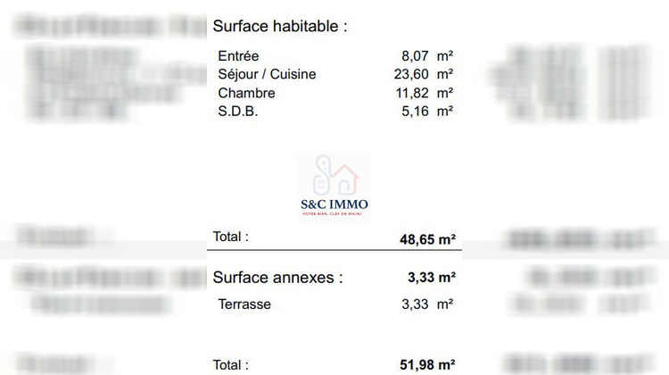 Ma-Cabane - Vente Appartement Mantes-la-Jolie, 48 m²