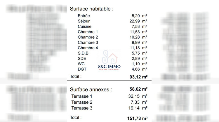 Ma-Cabane - Vente Appartement Mantes-la-Jolie, 93 m²