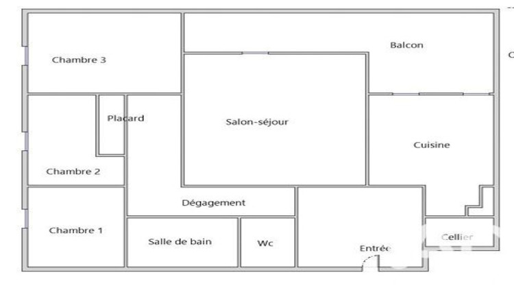 Ma-Cabane - Vente Appartement Mantes-la-Jolie, 79 m²