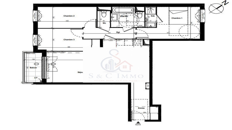 Ma-Cabane - Vente Appartement Mantes-la-Jolie, 82 m²