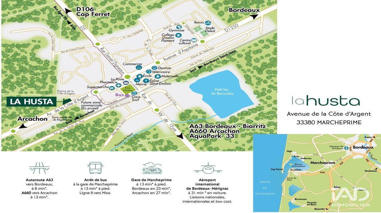 Ma-Cabane - Vente Appartement Marcheprime, 41 m²