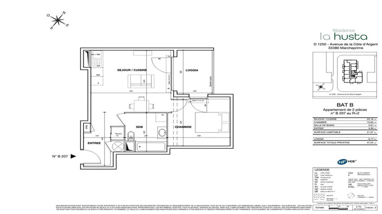 Ma-Cabane - Vente Appartement Marcheprime, 41 m²