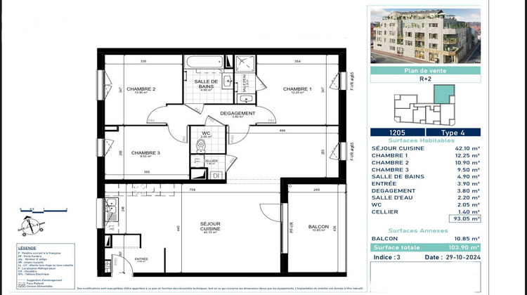 Ma-Cabane - Vente Appartement Marcq-en-Baroeul, 93 m²