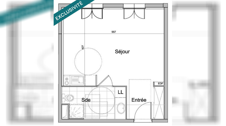 Ma-Cabane - Vente Appartement Marcq-en-Baroeul, 33 m²