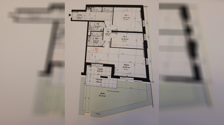 Ma-Cabane - Vente Appartement MARCQ EN BAROEUL, 78 m²