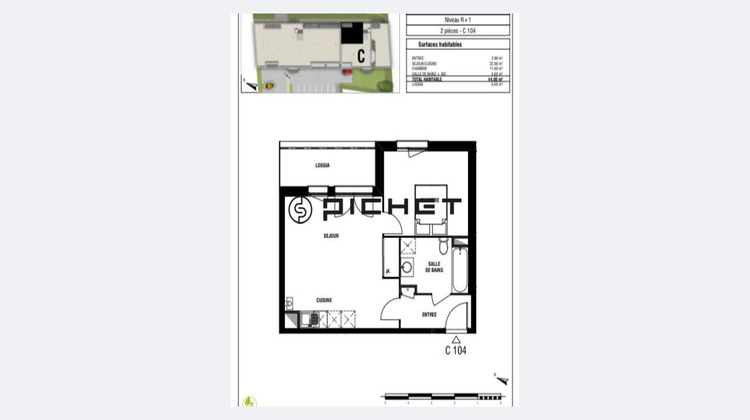 Ma-Cabane - Vente Appartement MARQUETTE-LEZ-LILLE, 44 m²