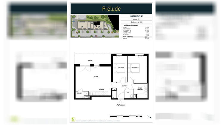Ma-Cabane - Vente Appartement MARQUETTE-LEZ-LILLE, 62 m²