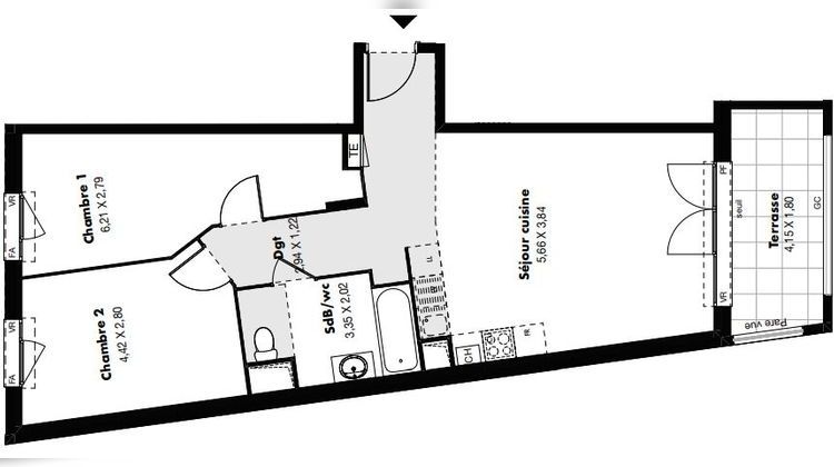 Ma-Cabane - Vente Appartement MARSEILLE 13, 64 m²