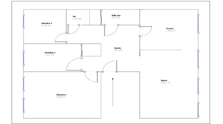 Ma-Cabane - Vente Appartement MARSEILLE 13, 99 m²