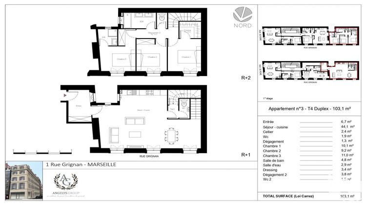 Ma-Cabane - Vente Appartement Marseille, 103 m²