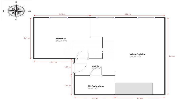 Ma-Cabane - Vente Appartement Marseille, 36 m²