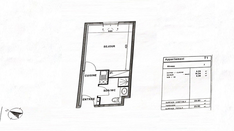 Ma-Cabane - Vente Appartement Marseille, 23 m²