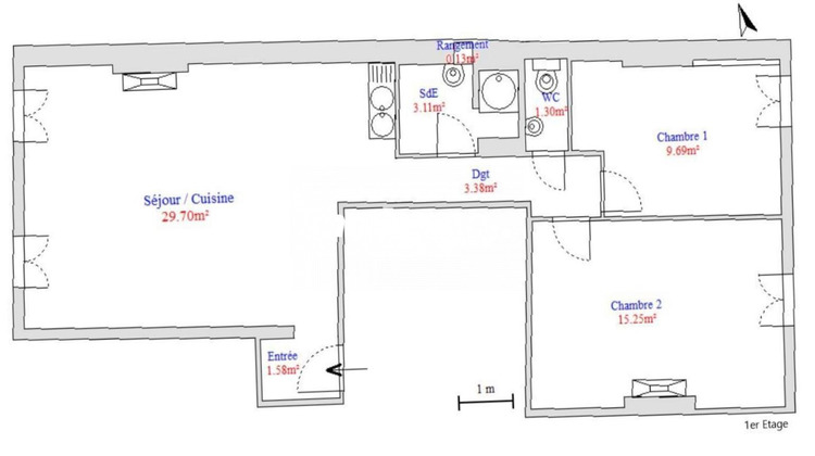 Ma-Cabane - Vente Appartement Marseille, 64 m²