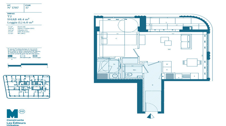 Ma-Cabane - Vente Appartement MARSEILLE, 66 m²