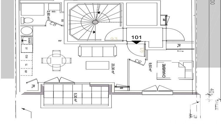 Ma-Cabane - Vente Appartement Marseille, 32 m²