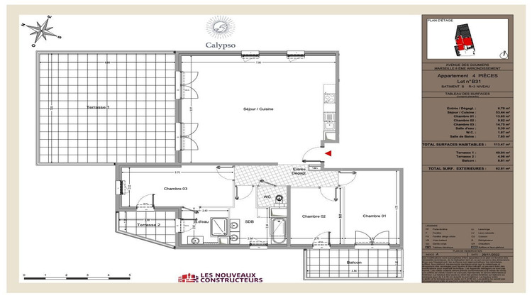 Ma-Cabane - Vente Appartement Marseille, 114 m²