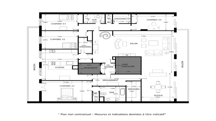 Ma-Cabane - Vente Appartement Marseille, 201 m²