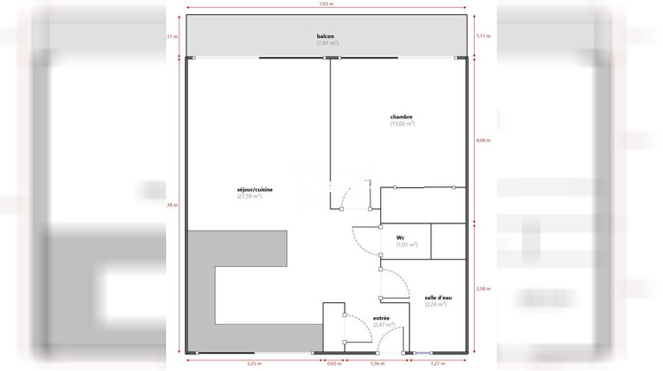 Ma-Cabane - Vente Appartement Marseille, 47 m²