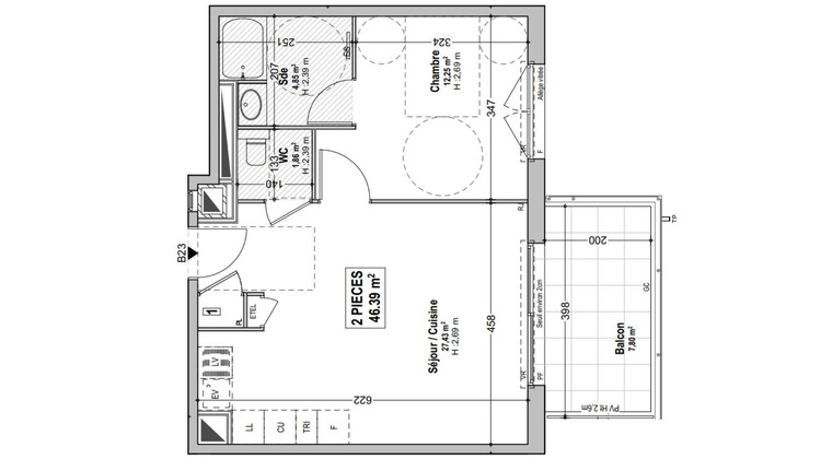 Ma-Cabane - Vente Appartement Marseille, 46 m²