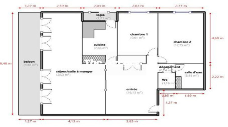 Ma-Cabane - Vente Appartement Marseille, 80 m²