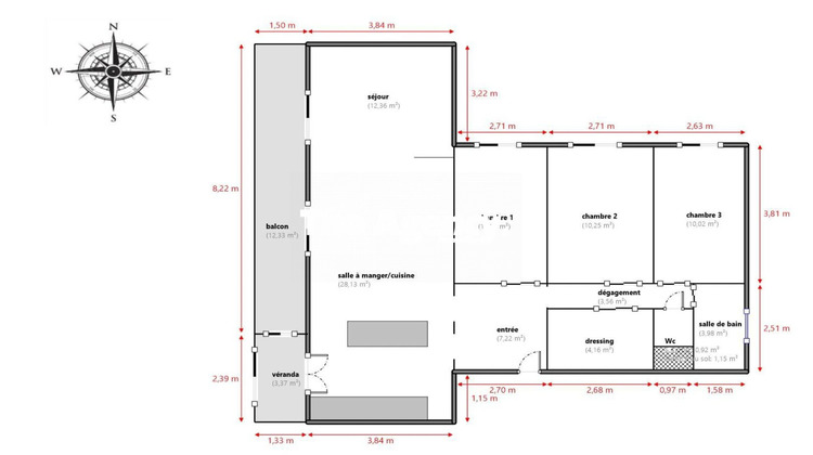 Ma-Cabane - Vente Appartement Marseille, 90 m²