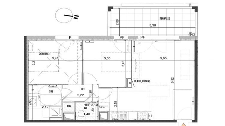 Ma-Cabane - Vente Appartement Marseille, 59 m²