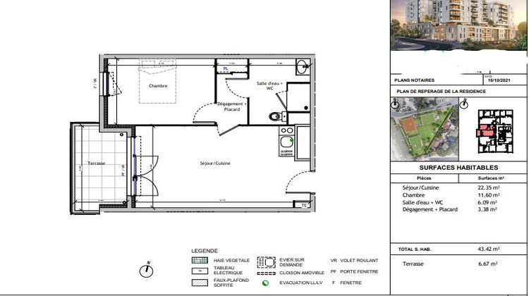 Ma-Cabane - Vente Appartement Marseille, 43 m²