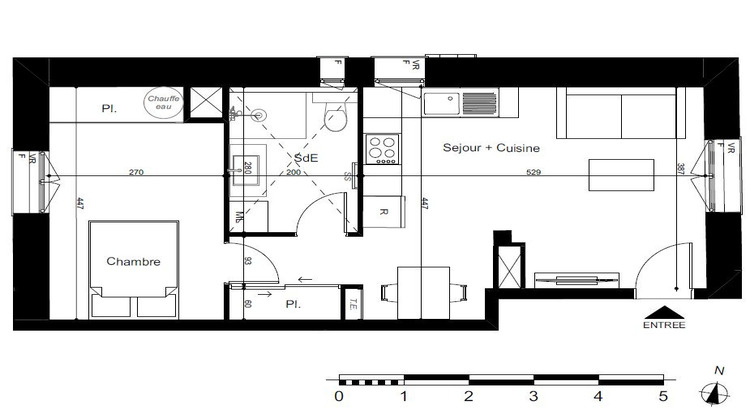 Ma-Cabane - Vente Appartement Marseille, 41 m²