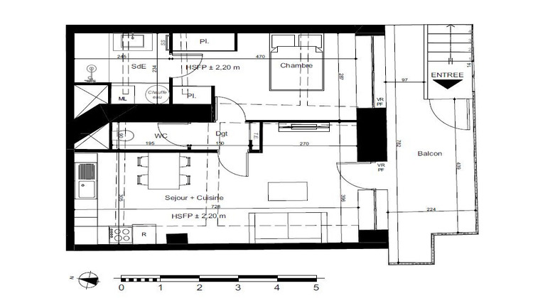 Ma-Cabane - Vente Appartement Marseille, 45 m²
