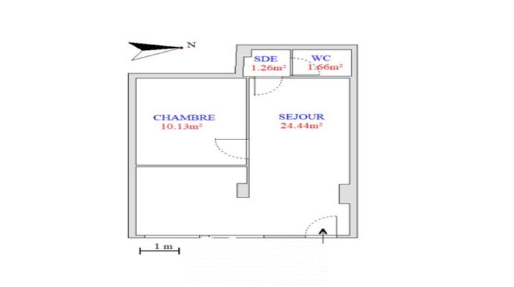 Ma-Cabane - Vente Appartement Marseille, 37 m²