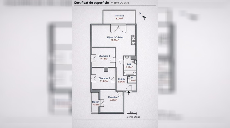 Ma-Cabane - Vente Appartement MARSEILLE, 67 m²