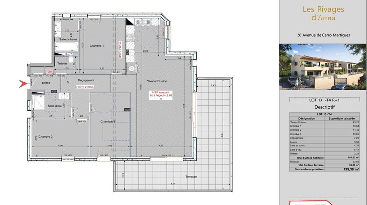 Ma-Cabane - Vente Appartement Martigues, 105 m²
