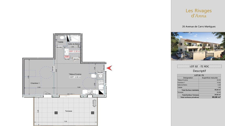Ma-Cabane - Vente Appartement Martigues, 45 m²