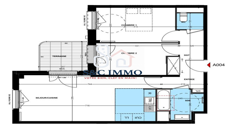 Ma-Cabane - Vente Appartement Massy, 63 m²