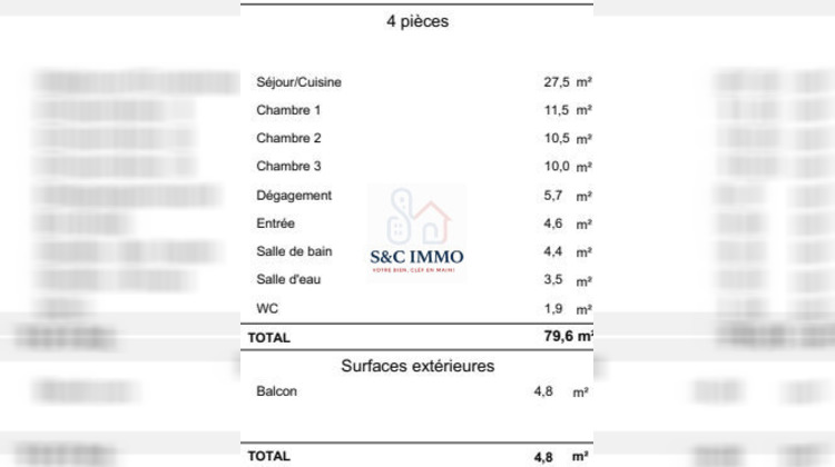 Ma-Cabane - Vente Appartement Massy, 79 m²