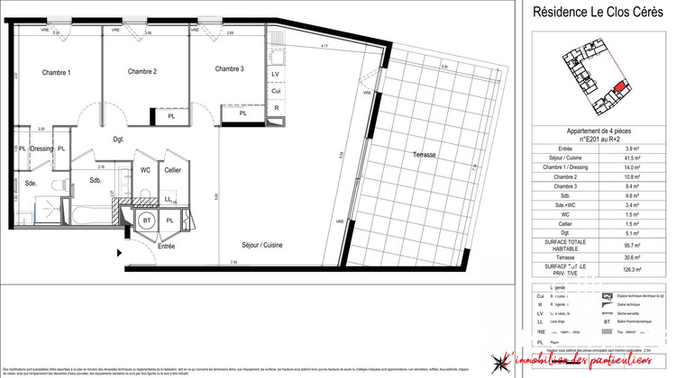Ma-Cabane - Vente Appartement Mauguio, 95 m²