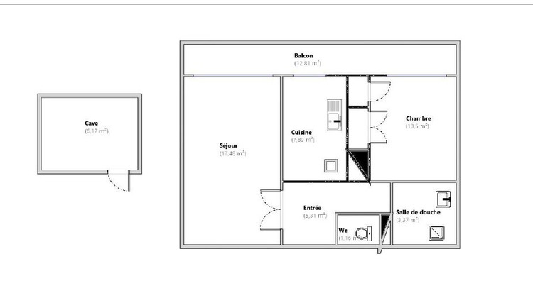 Ma-Cabane - Vente Appartement Maurepas, 45 m²