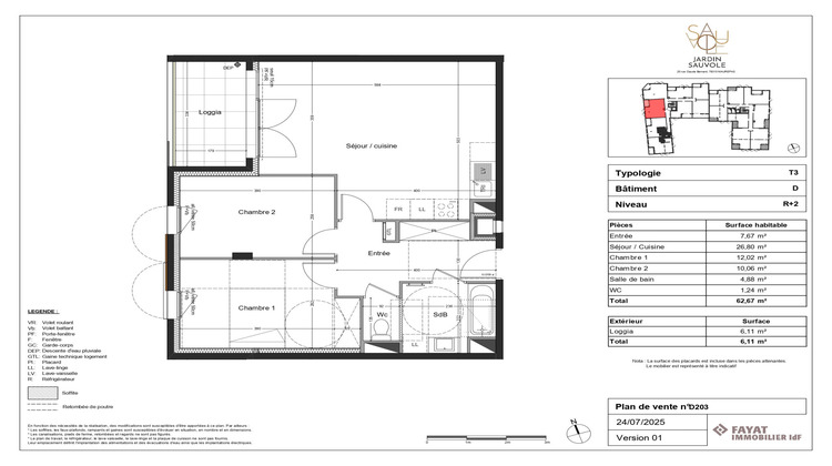 Ma-Cabane - Vente Appartement Maurepas, 62 m²