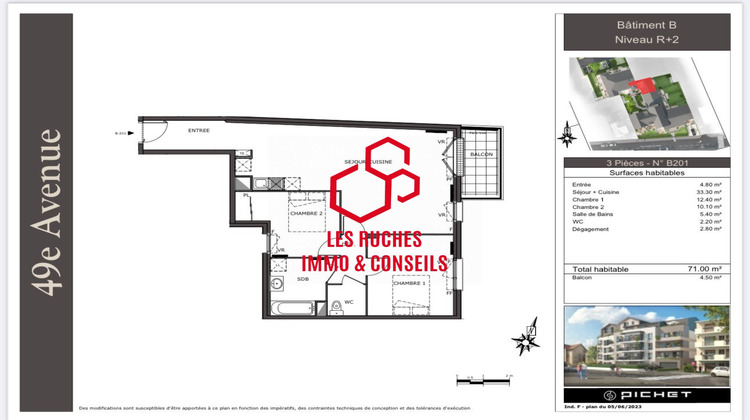 Ma-Cabane - Vente Appartement Meaux, 71 m²