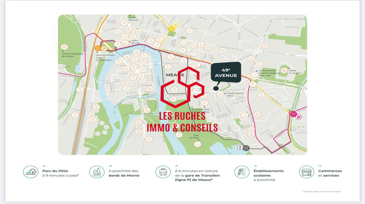 Ma-Cabane - Vente Appartement Meaux, 71 m²