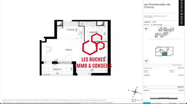 Ma-Cabane - Vente Appartement Meaux, 39 m²