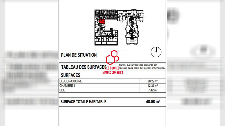 Ma-Cabane - Vente Appartement Meaux, 48 m²