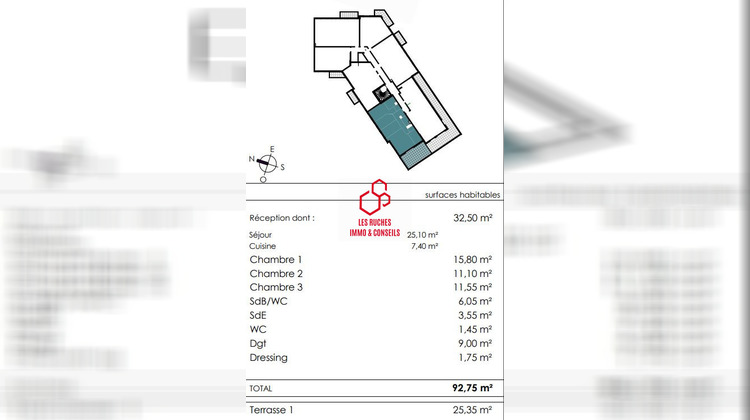 Ma-Cabane - Vente Appartement Meaux, 92 m²