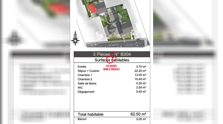 Ma-Cabane - Vente Appartement Meaux, 65 m²